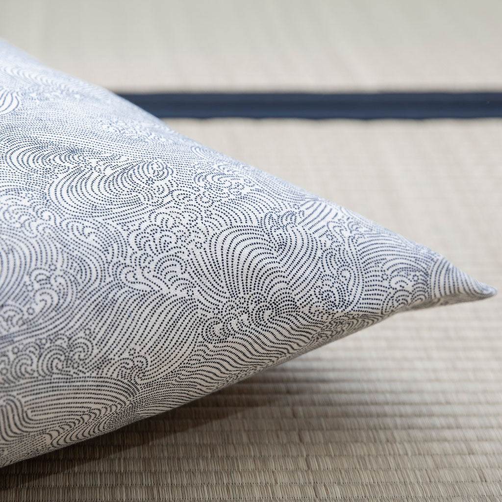 Mizu White Throw Pillow