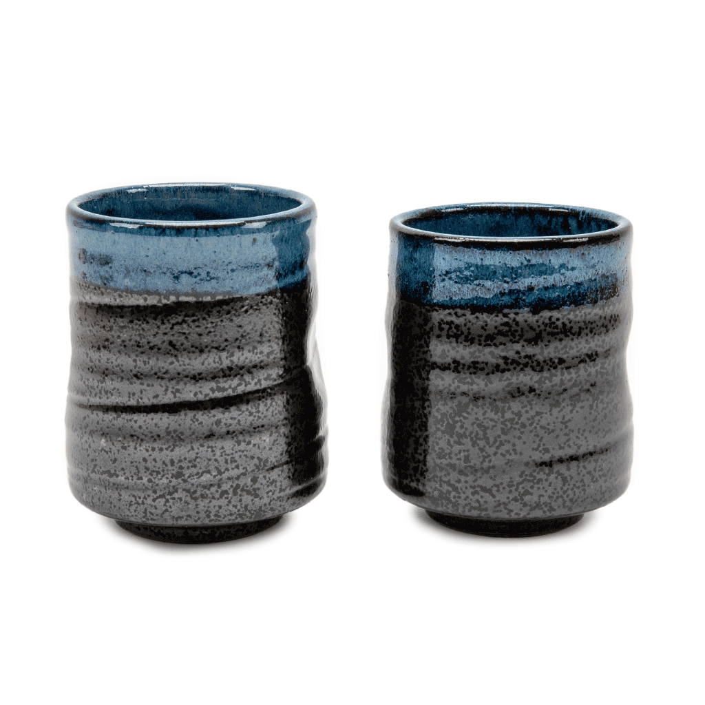 J-Life Japanese Tea Cup Set - Temple Indigo