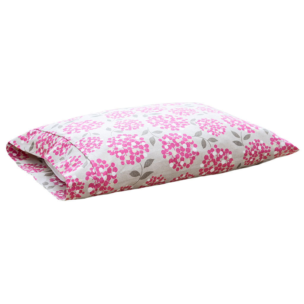 J-Life Ajisai Pink Pillowcase