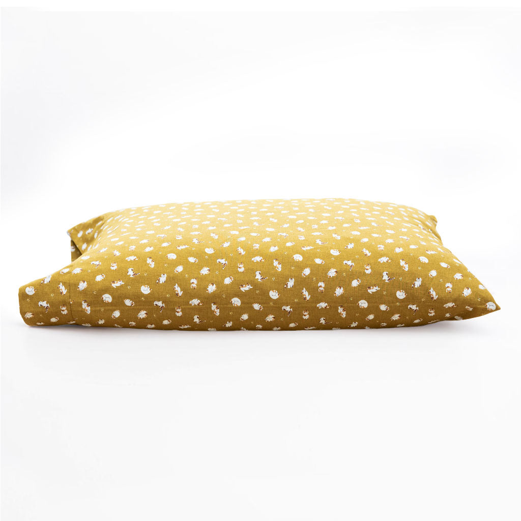 J-Life Koneko Gold Pillowcase