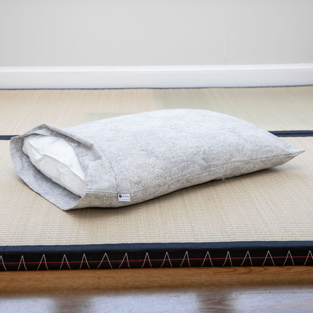 J-Life Mizu White Pillowcase