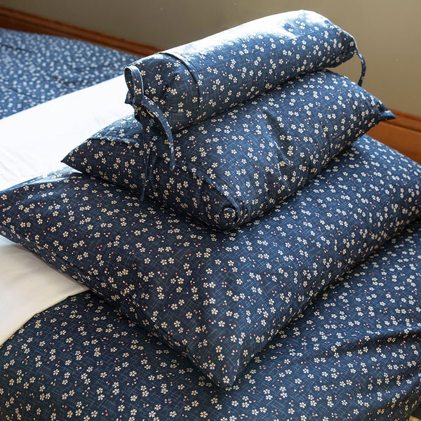 Japanese Bedding Bundle: Sakura Navy | J-Life – J-Life International