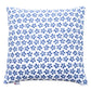 Plum Blossom Navy Throw Pillow
