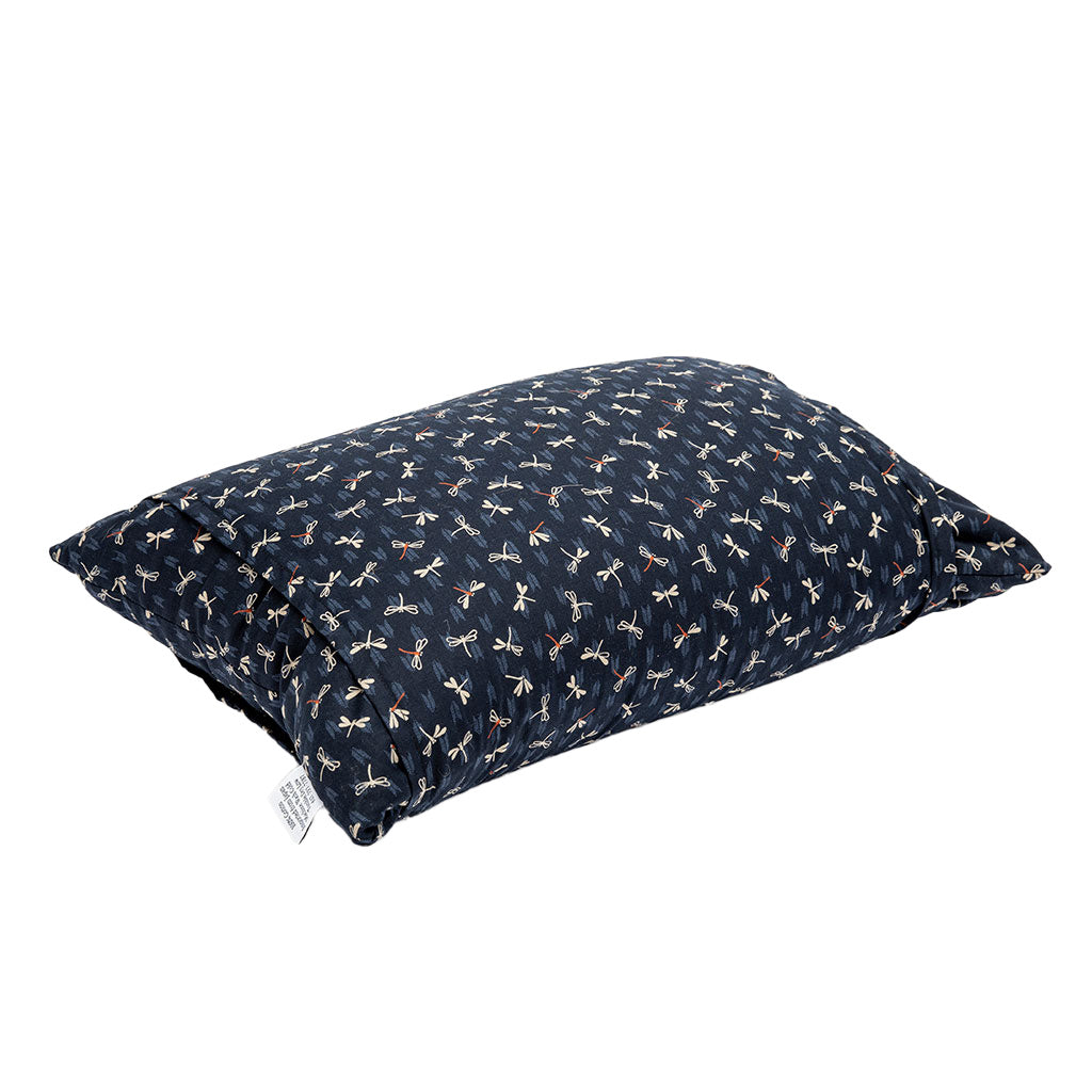 J-Life Tombo Aizome Buckwheat Hull Pillow