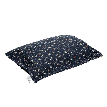J-Life Tombo Aizome Buckwheat Hull Pillow