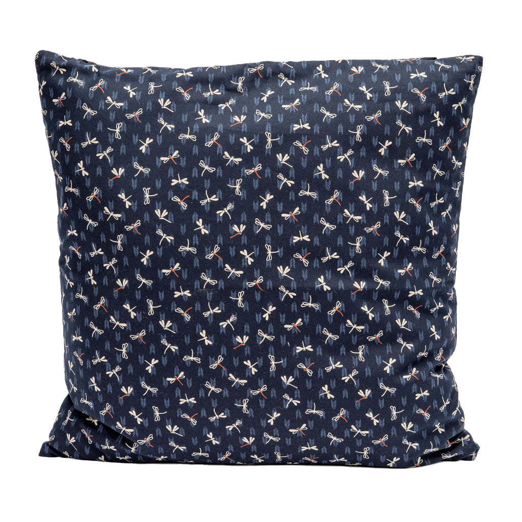 Tombo Navy Aizome Throw Pillow
