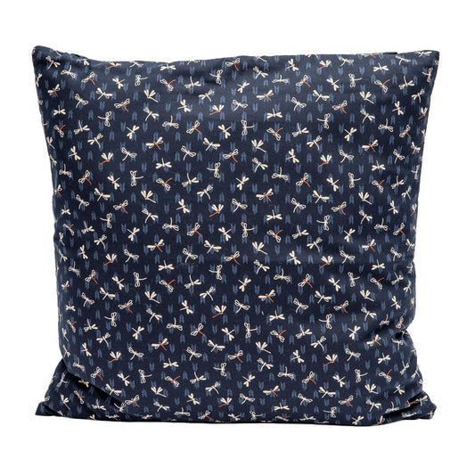 Tombo Navy Aizome Throw Pillow