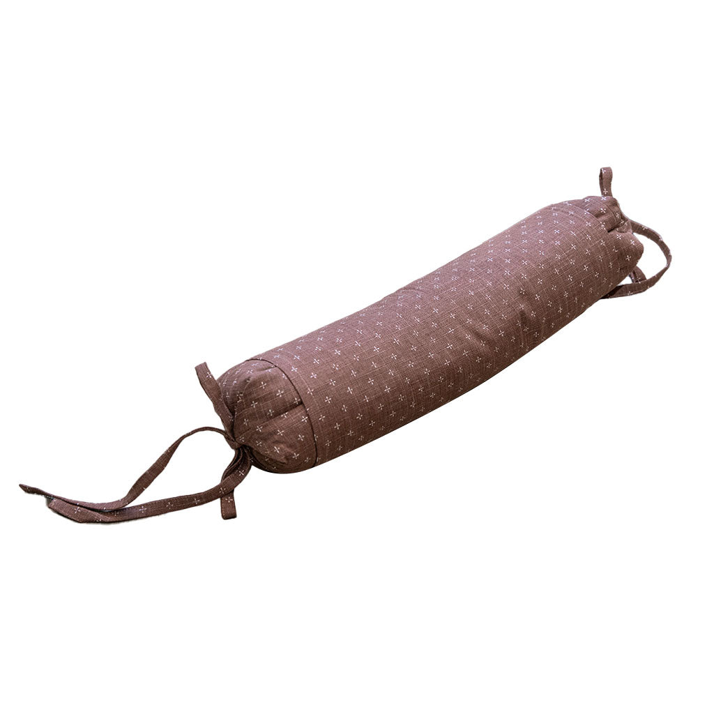 J-Life Kurumi Brown Buckwheat Hull Pillow