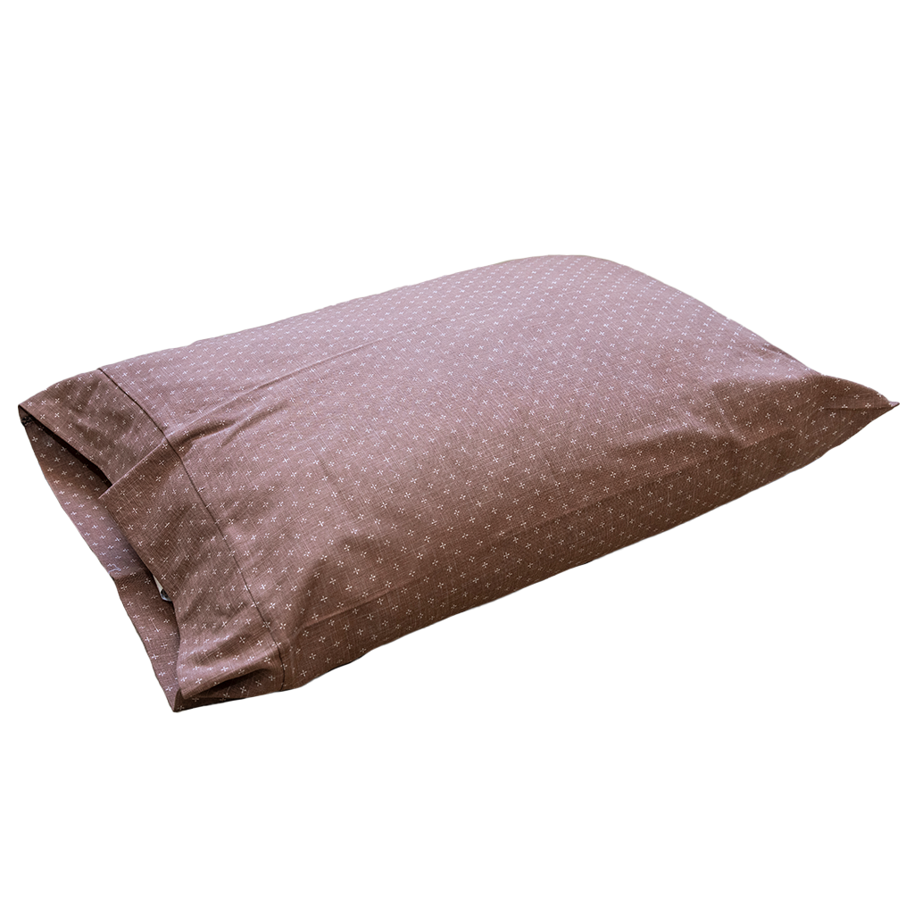 J-Life Kurumi Brown Pillowcase