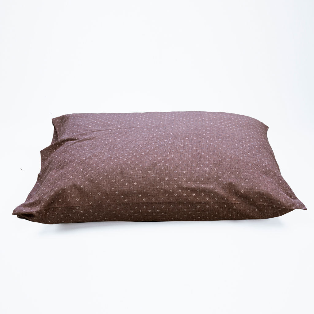 J-Life Kurumi Brown Pillowcase