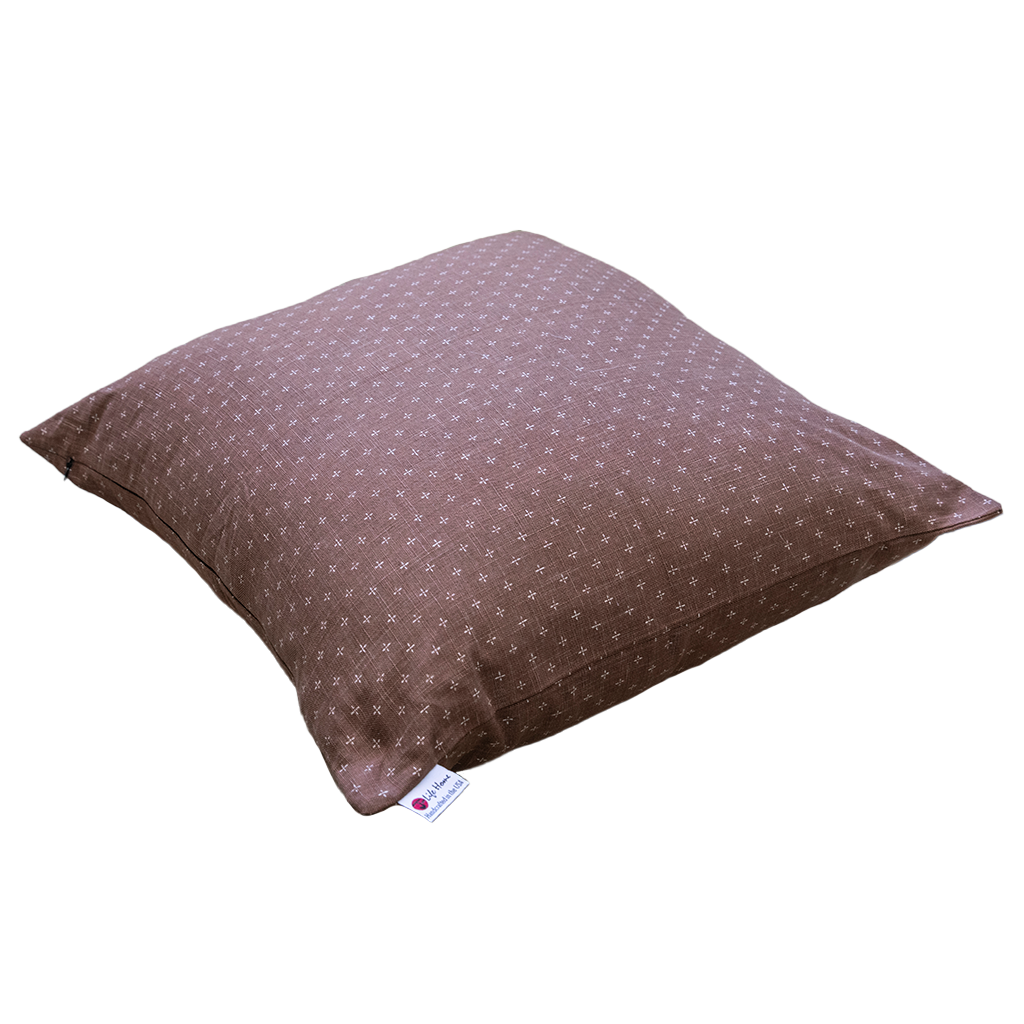 J-Life Kurumi Brown Zabuton Floor Pillow