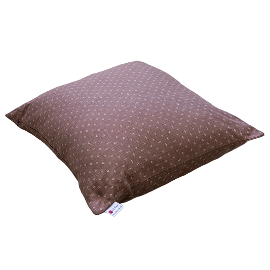 J-Life Kurumi Brown Zabuton Floor Pillow - COVER ONLY