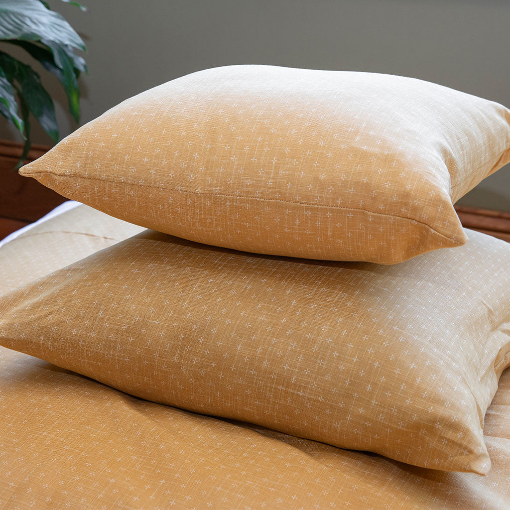 J-Life Kin Gold Zabuton Floor Pillow - COVER ONLY