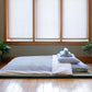 J-Life Mizuiro Blue Custom Kakefuton with Removable Cover