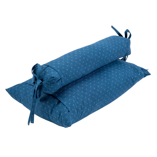 J-Life Yoru Blue Buckwheat Hull Pillow