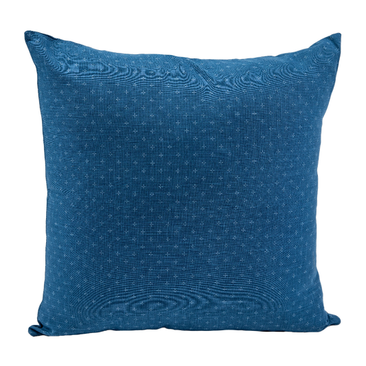Yoru Blue Throw Pillow