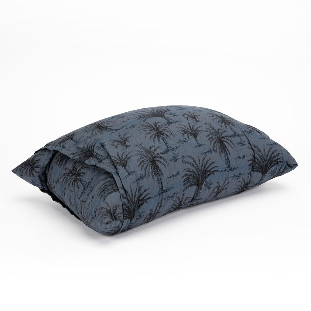 J-Life Ai Indigo Palm Buckwheat Hull Pillow
