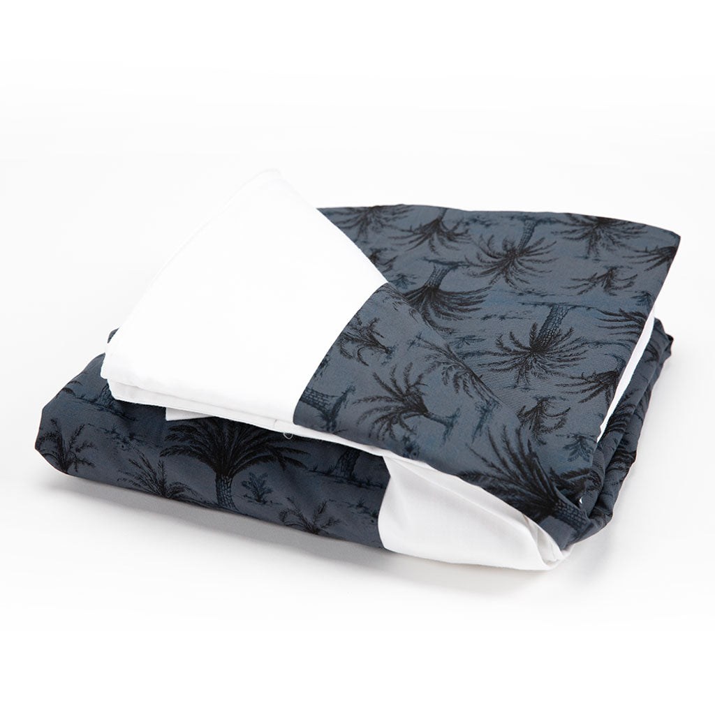 J-Life Ai Indigo Palm Custom Kakefuton with Removable Cover