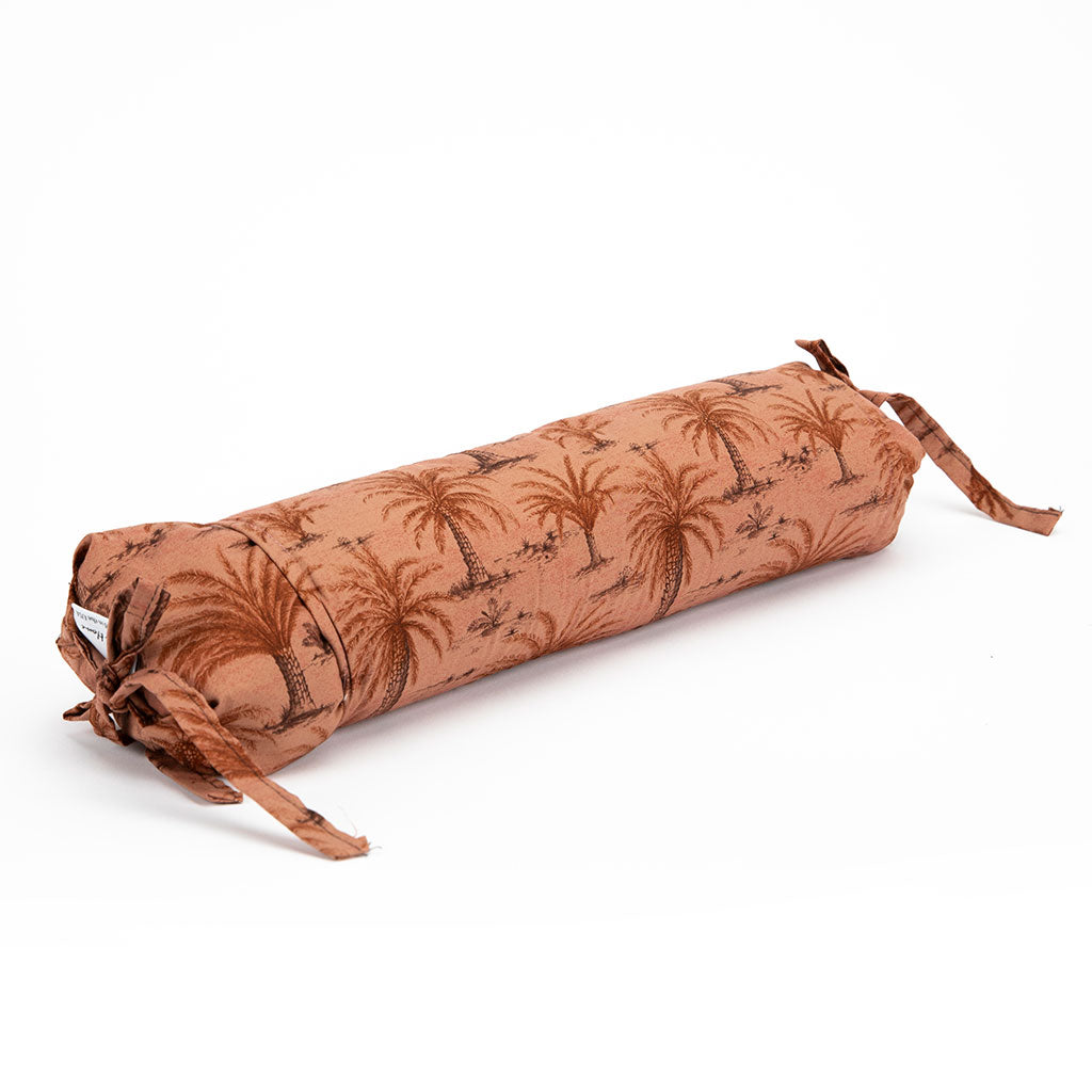 J-Life Aka Terracotta Palm Buckwheat Hull Pillow