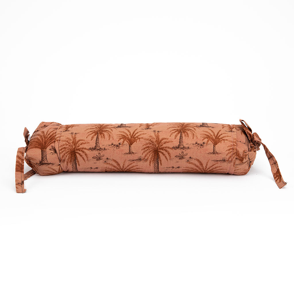 J-Life Aka Terracotta Palm Buckwheat Hull Pillow