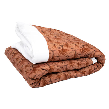 J-Life Aka Terracotta Palm Custom Kakefuton with Removable Cover