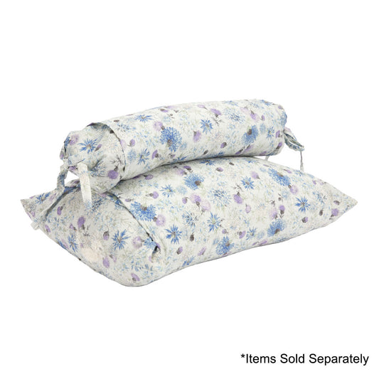 J-Life Aoi Meadow Buckwheat Hull Pillow - COVER ONLY