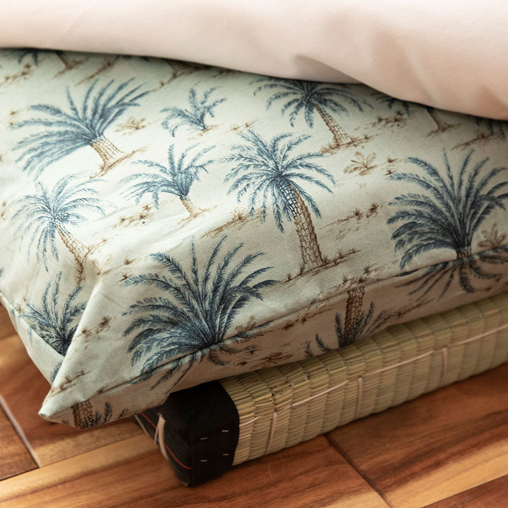 Shikifuton Umi Green Palm Removable COVER ONLY
