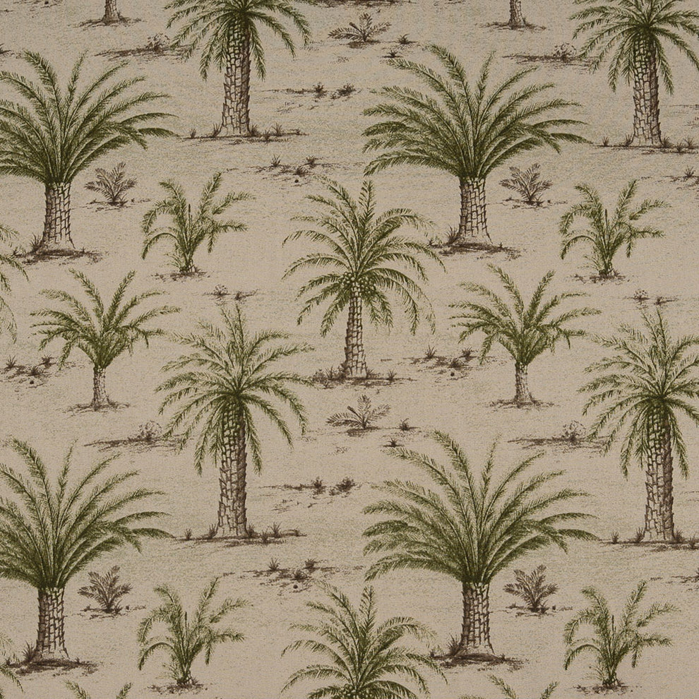 100% Cotton Imported Japanese Fabric - Mori Green Palm | J-Life – J ...