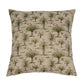Mori Green Palm Throw Pillow