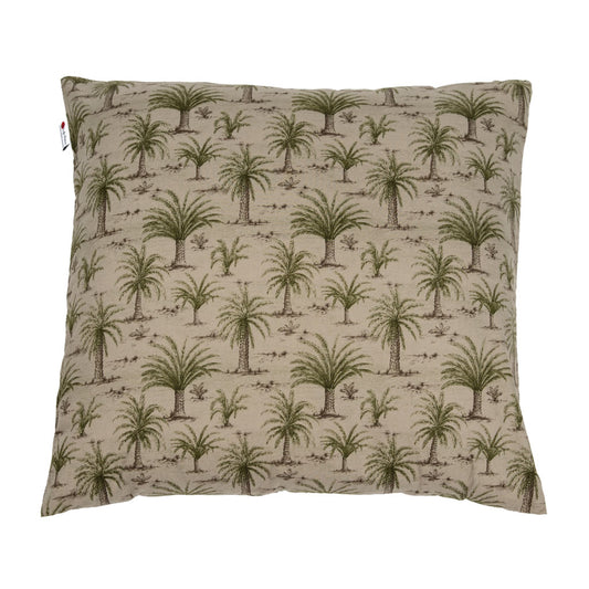 J-Life Mori Green Palm Zabuton Floor Pillow - COVER ONLY