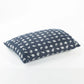 J-Life Marin Navy Buckwheat Hull Pillow - COVER ONLY