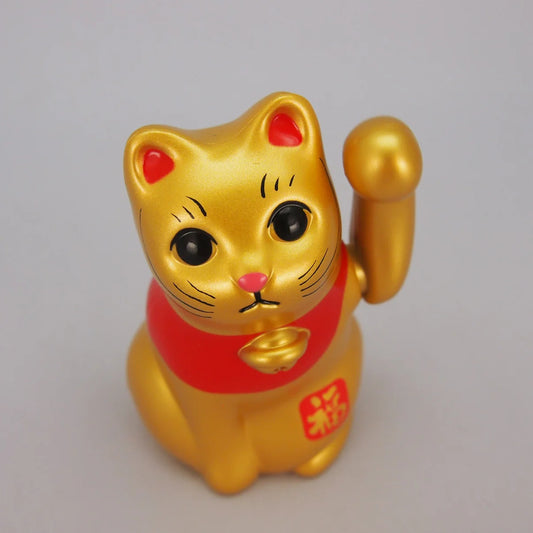 Solar-Powered Palm Size Lucky Cat