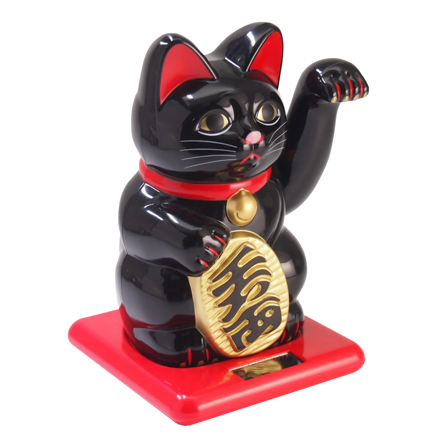 Waving Cat: Solar-Powered Maneki Neko