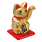 Waving Cat: Solar-Powered Maneki Neko