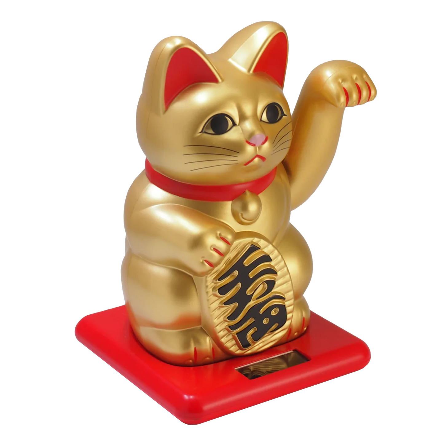 Waving Cat: Solar-Powered Maneki Neko