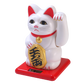 Waving Cat: Solar-Powered Maneki Neko