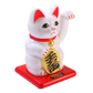 Waving Cat: Solar-Powered Maneki Neko