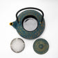 Maple Momiji 紅葉 Leaf Cast Iron Teapot