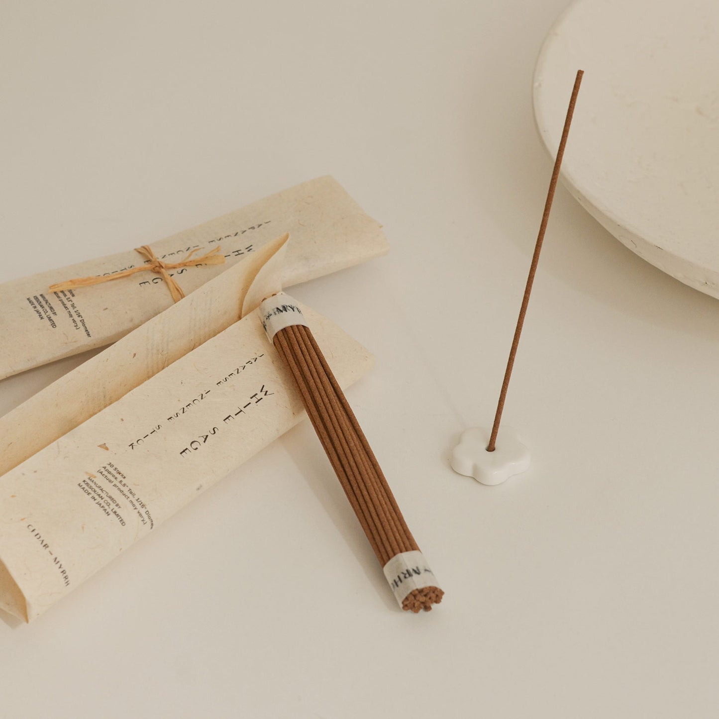 Hand Rolled Incense Stick Set