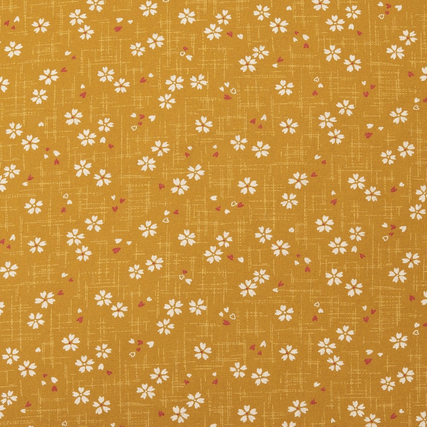 Imported Japanese Fabric - Sakura Gold