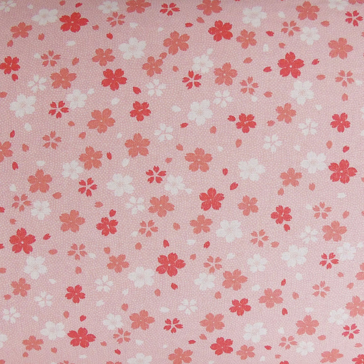 J-Life Cherry Blossom Pink Buckwheat Hull Pillow