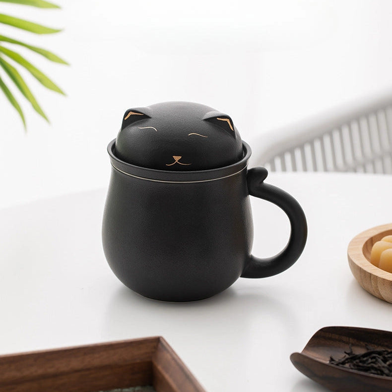 Lucky Cat Keramische Quick Cup Een Pot Twee Cup Vi Lucky Cat Keramische Quick Cup Een Pot Twee Cup Vi