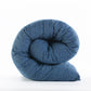 Shiki Futon Nami Blue Removable COVER ONLY