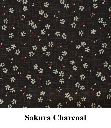 J-Life Sakura Charcoal Zabuton Floor Pillow_Pillows & Shams_Zabuton Floor Pillows_100% Cotton