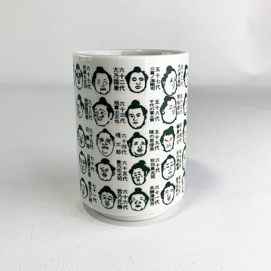 Illustrated Teacup, Sumo Face