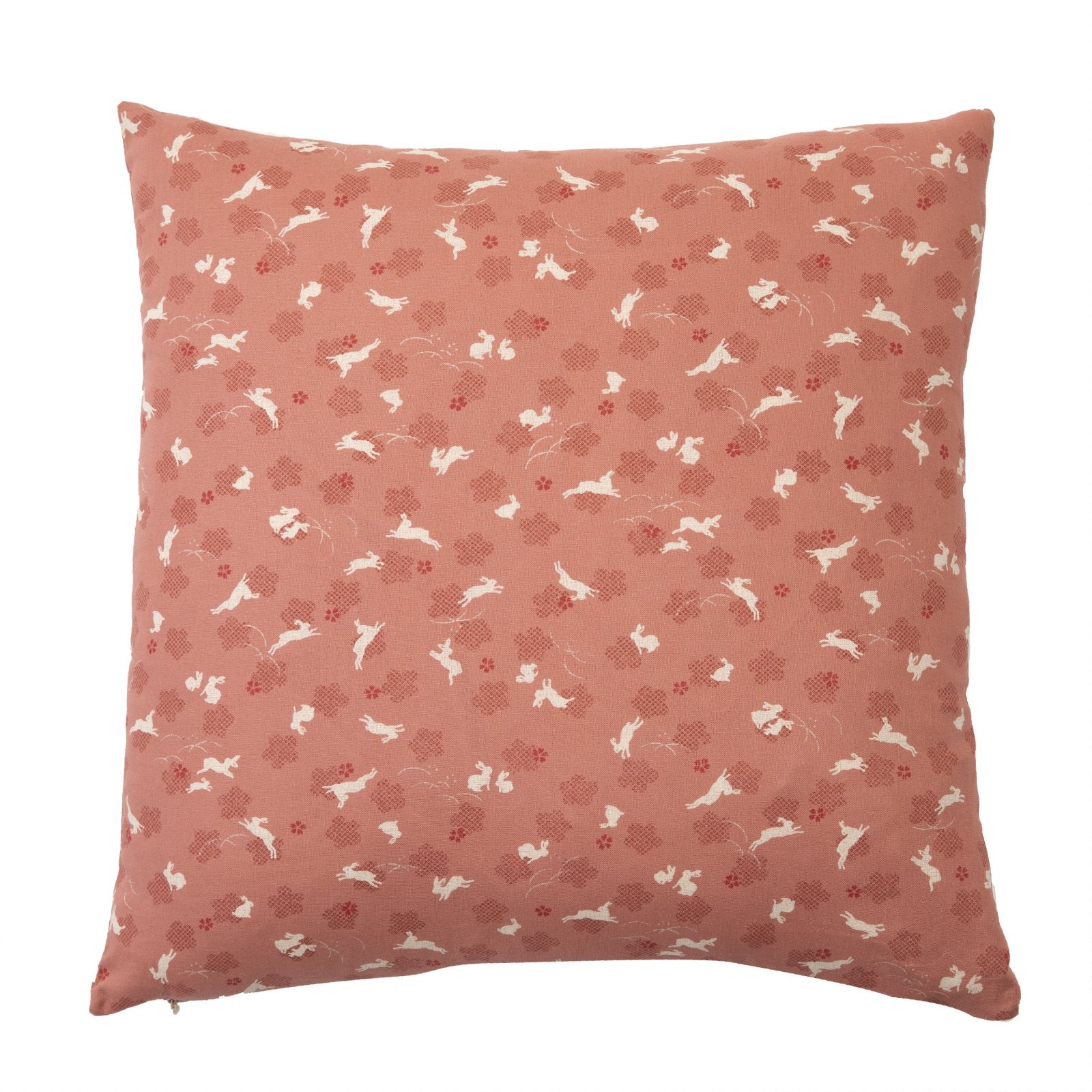 Usagi Pink Throw Pillow