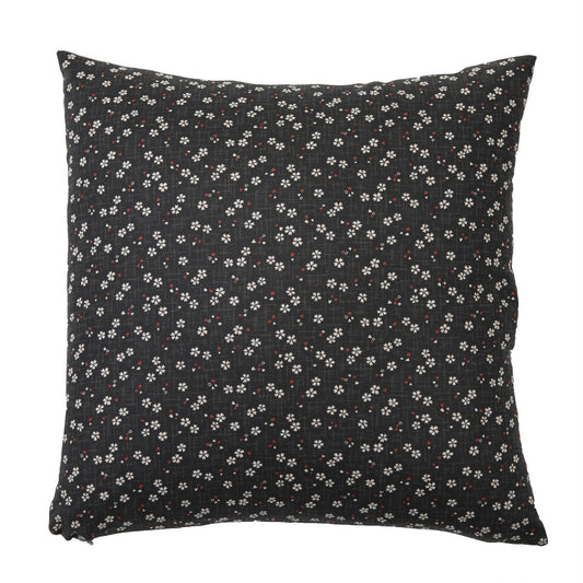 Sakura Charcoal Throw Pillow