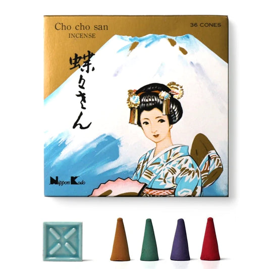 Cho Cho San Assorted Incense Cone Set