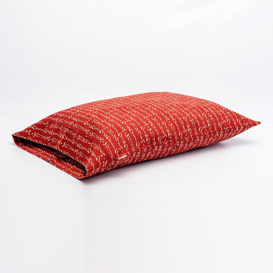 J-Life Kanji Red Pillowcase