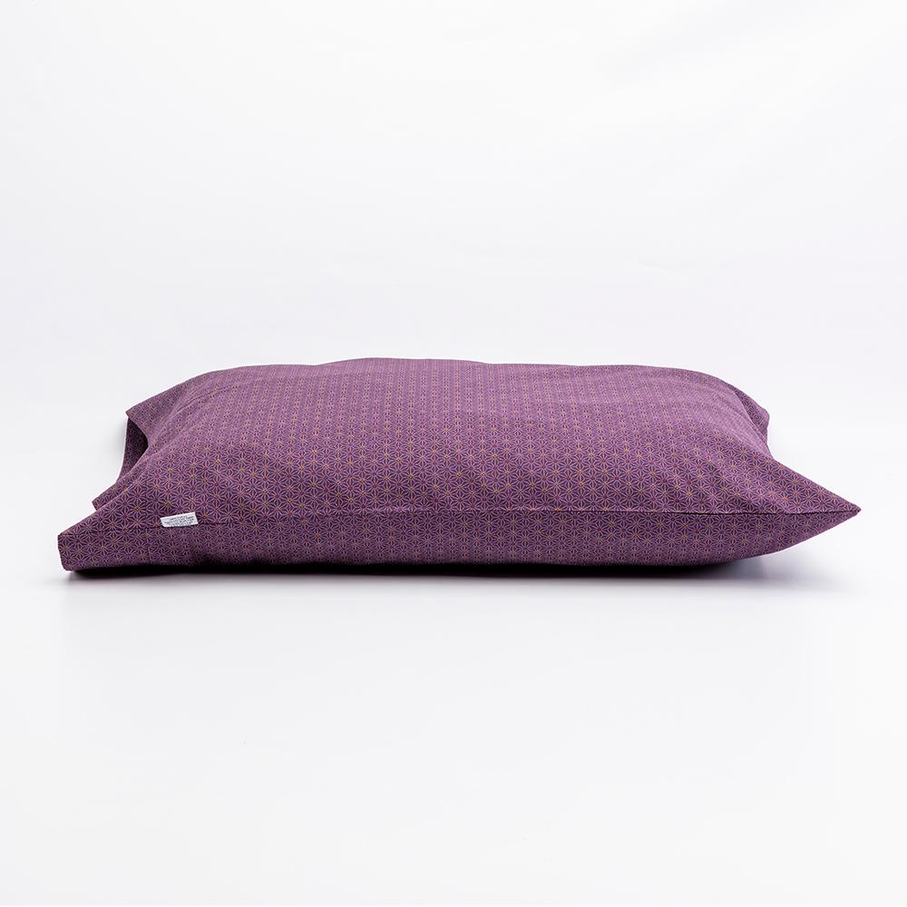 J-Life Asa No Ha Purple #3 Pillowcase_Pillows & Shams